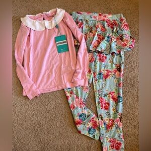 Posh Peanut Pink and Floral Set